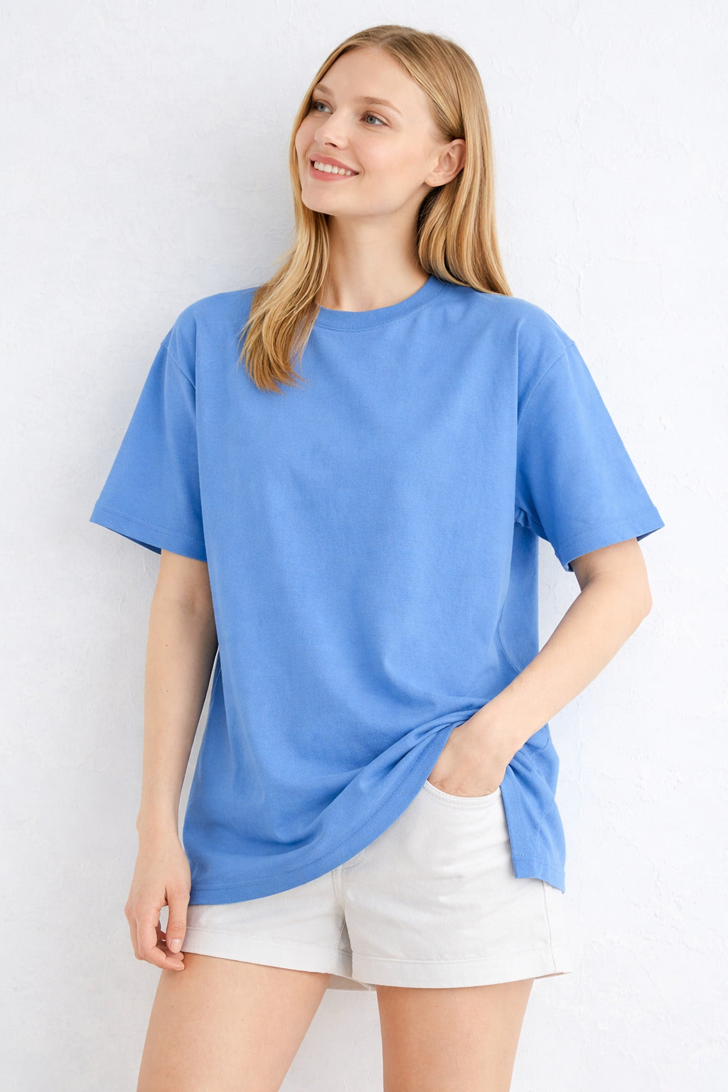 MPL Kadın Yırtmaçlı Uzun T-shirt 954 - Blois