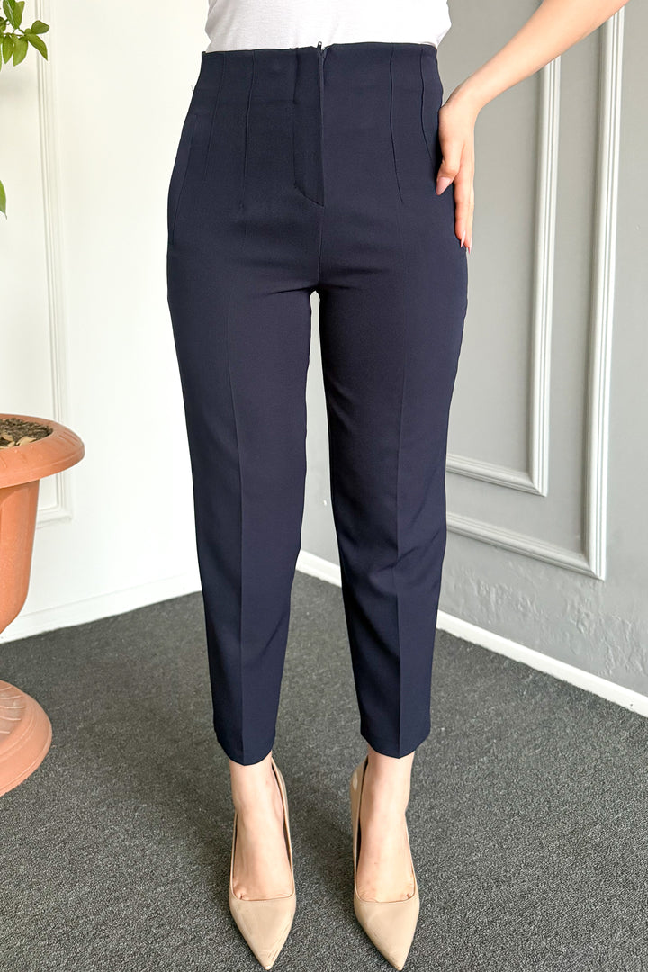 MPL Woman Brushed Carrot Foot Fabric Pants 1818 - Jena