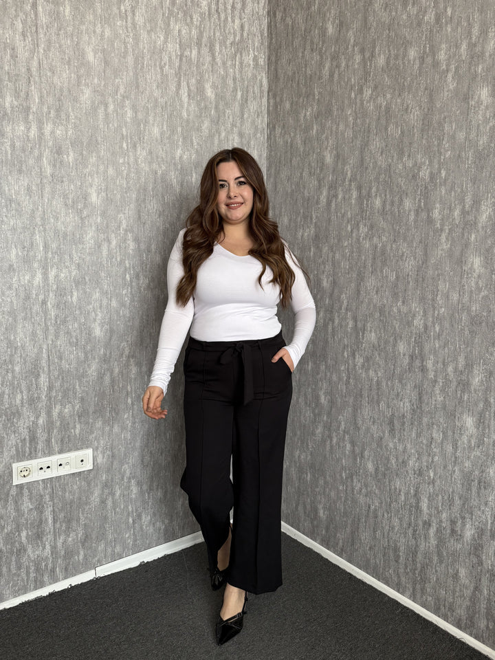 MPL Women's Belted Plus Size Pants 3333 - Heroica Ciudad de Tlaxiaco