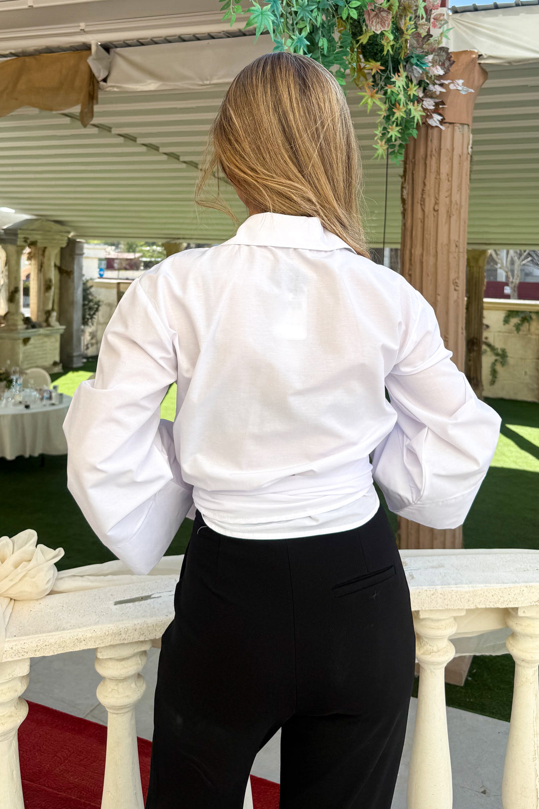 MPL Women's Side Tie Shirt 21137 - Berwyn