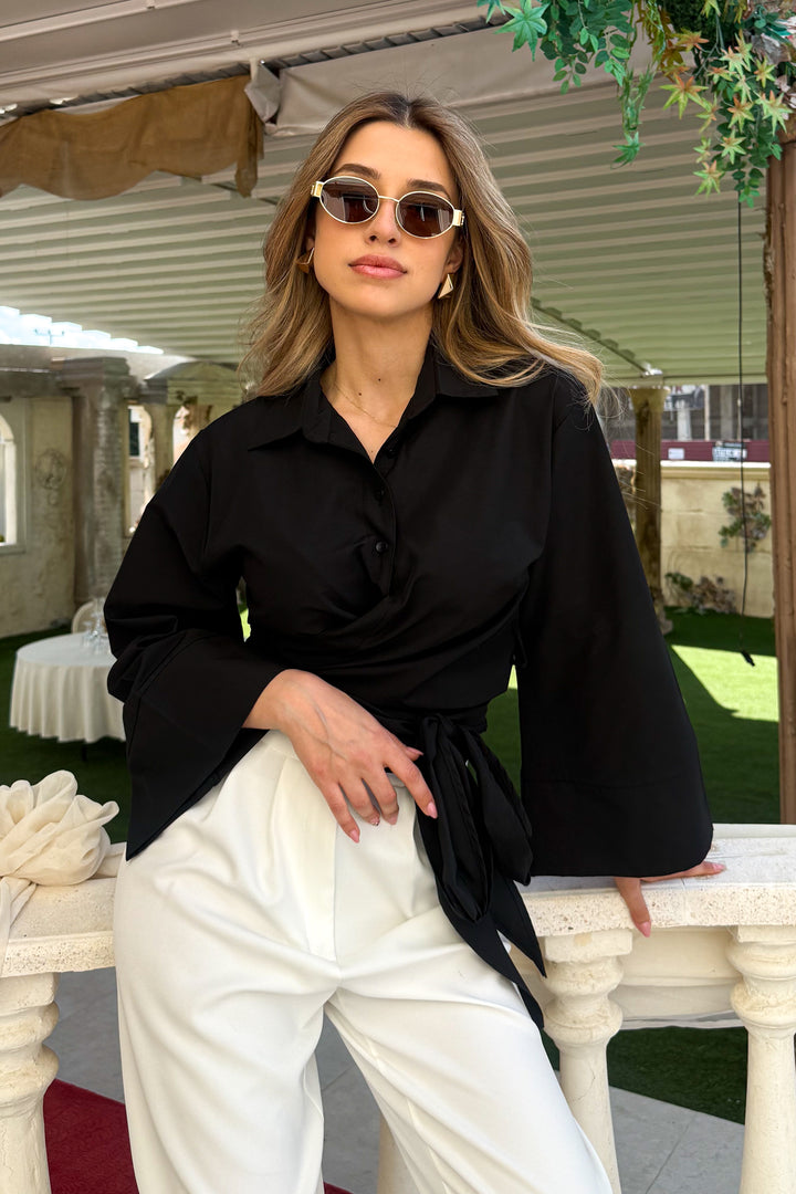 MPL Women's Side Tie Shirt 21137 - Basingstoke