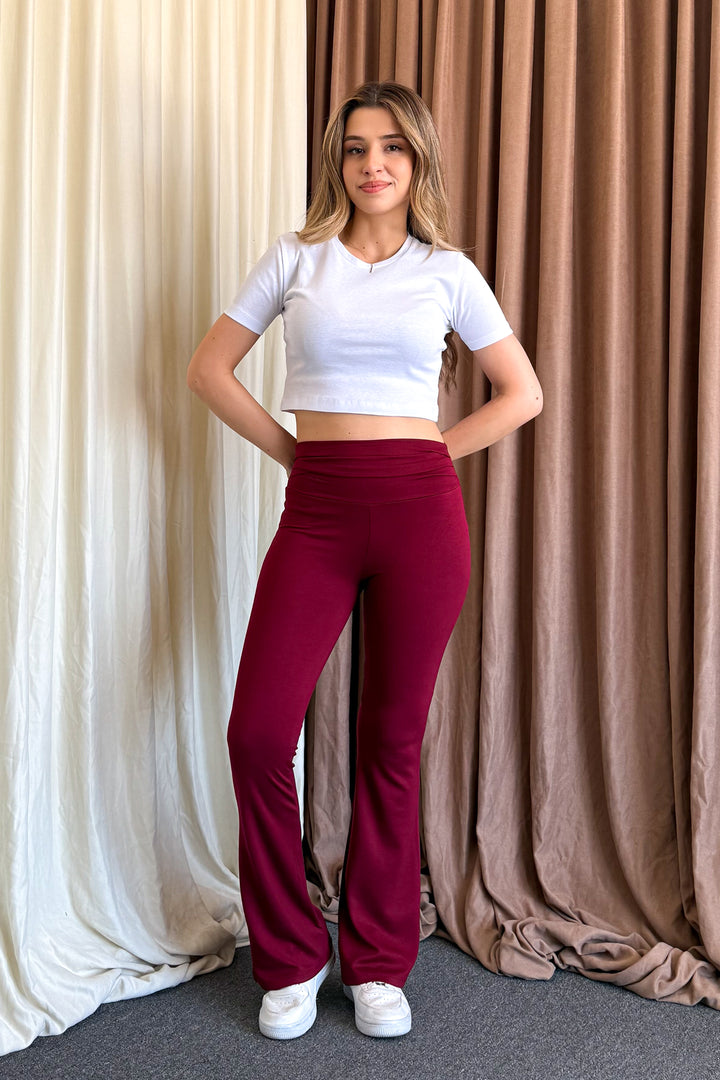MPL Woman Waistband Spanish Leggings 0973 - Newport News