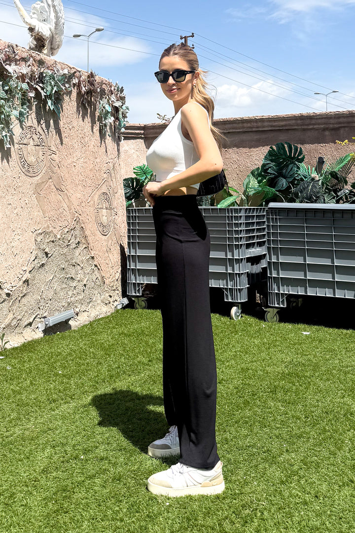 MPL Woman Modal Fabric Palazzo Pants 1308 - Wavre