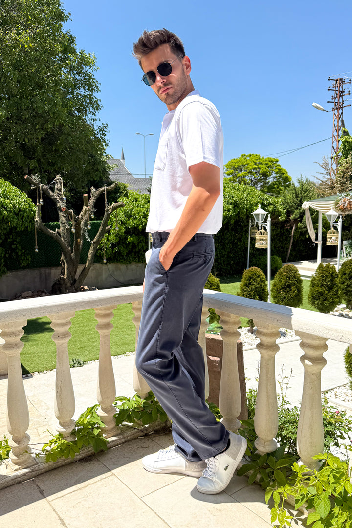 MPL Men's Casual Classic Trousers - Muskogee