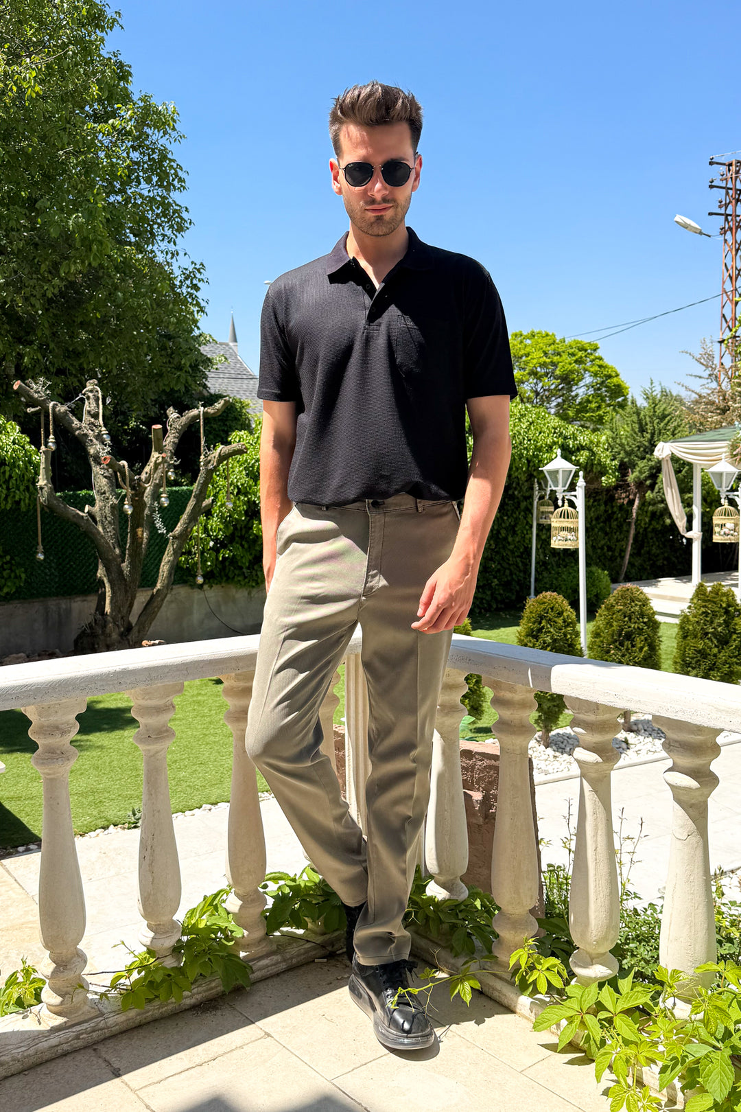 MPL Men's Classic Dress Pants - Pinerolo