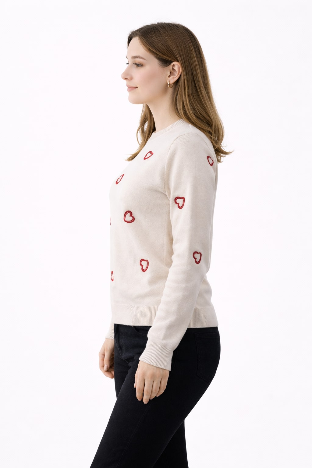 MPL Woman Acrylic Big Hearted Tunic 3254 - Kerch