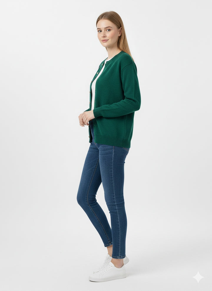 MPL Woman Flower Embroidered Cardigan 3264 - Oviedo