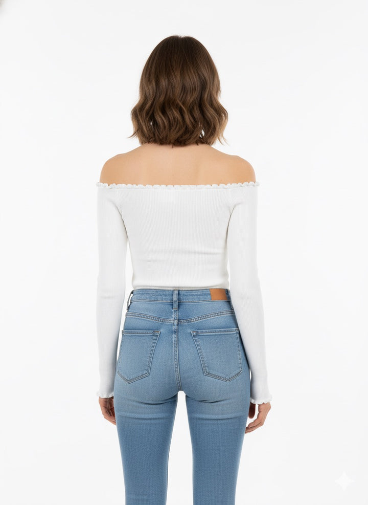 MPL Women's Off-Shoulder Knit Blouse 14960 - Colorado Springs