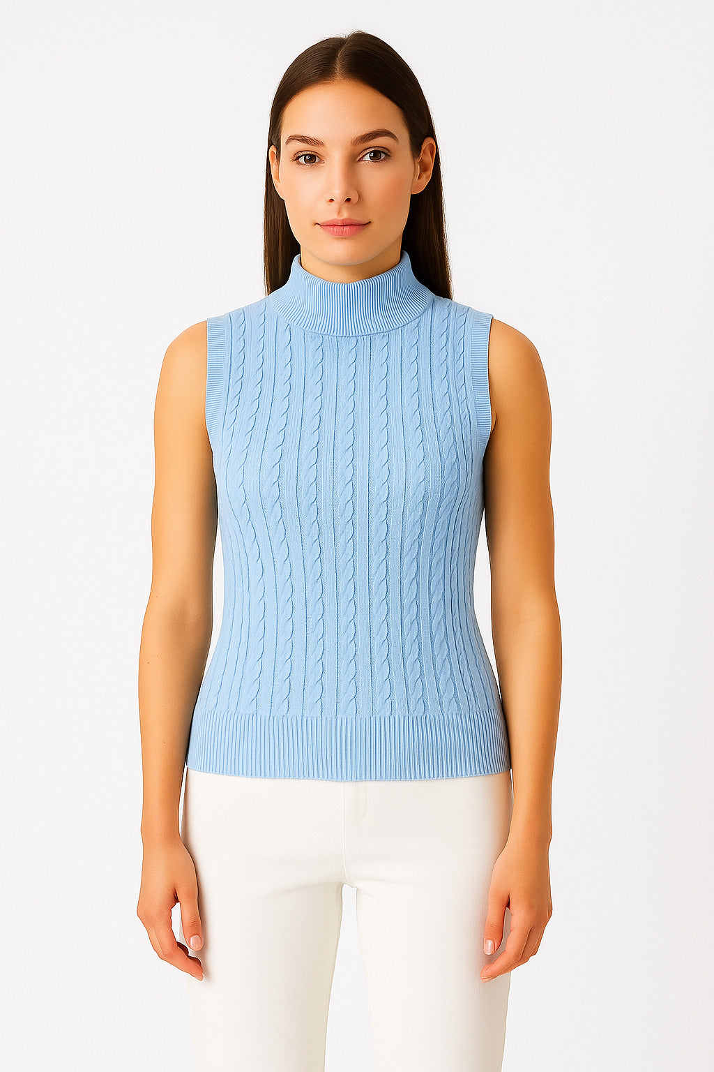 MPL Woman Sleeveless Knit Blouse 15396 - Dunkerque