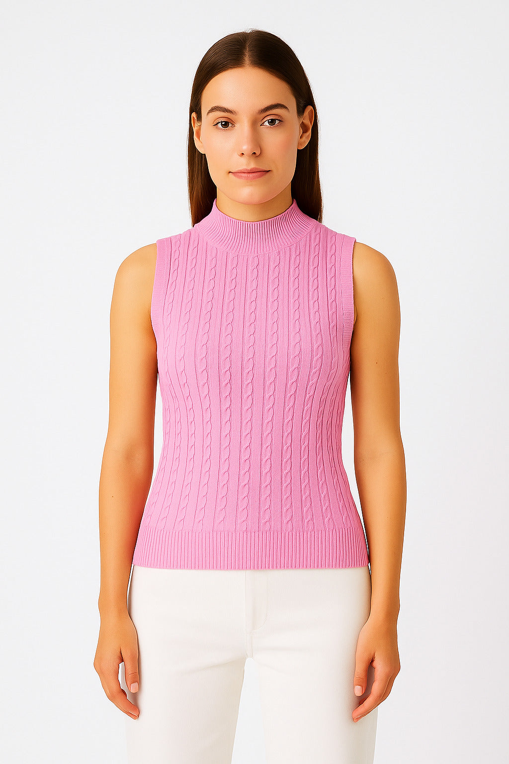 MPL Woman Sleeveless Knit Blouse 15396 - Maple Ridge