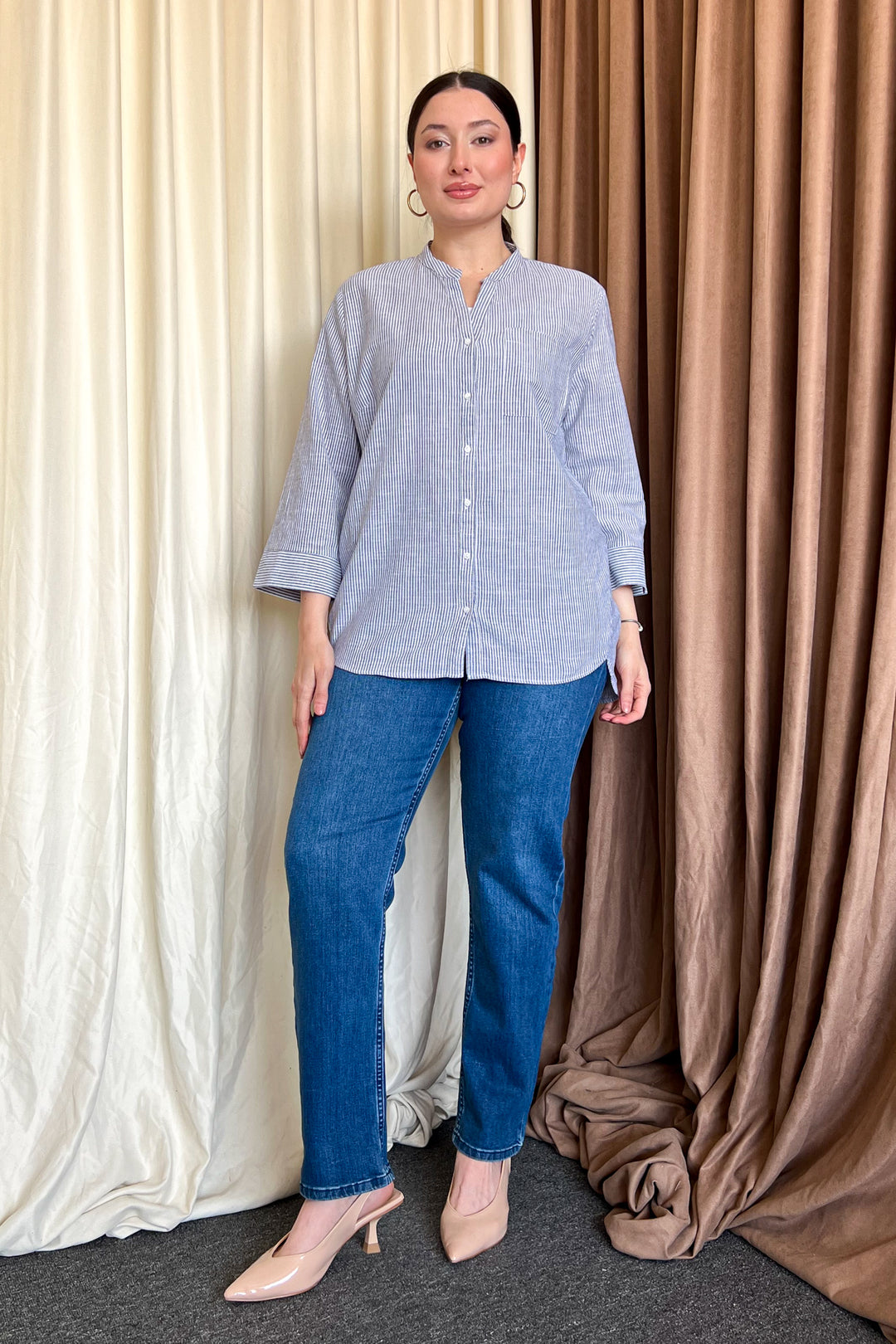 MPL Woman Striped Shirt 11209 - Jiquílpan de Juárez