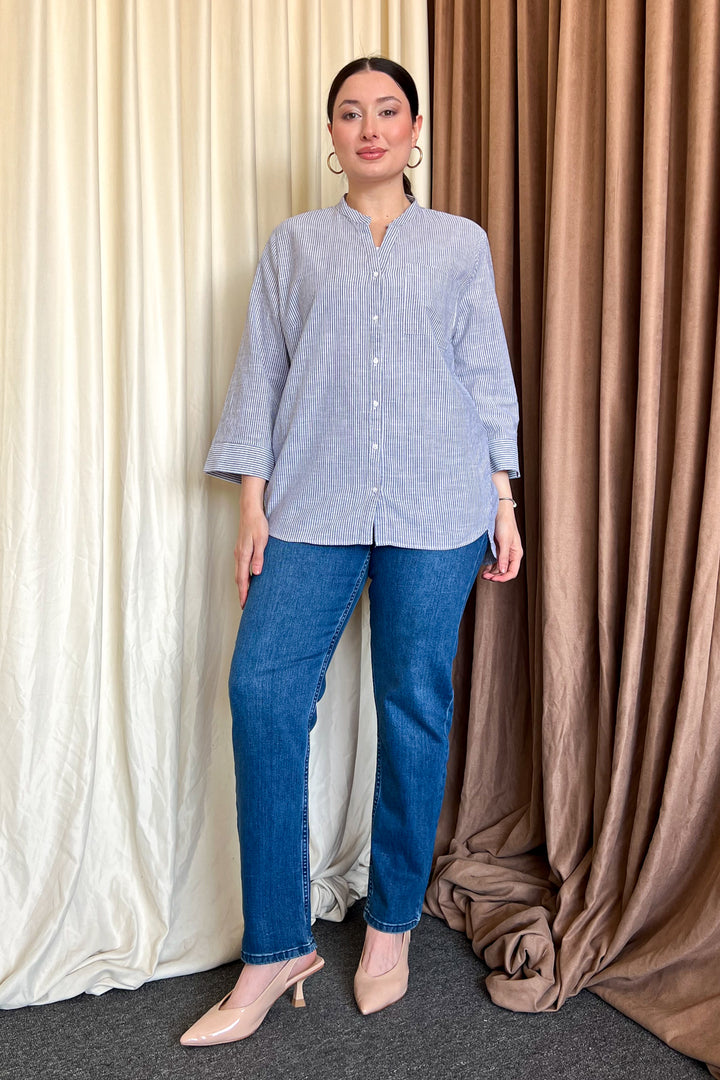 MPL Woman Striped Shirt 11209 - Jiquílpan de Juárez