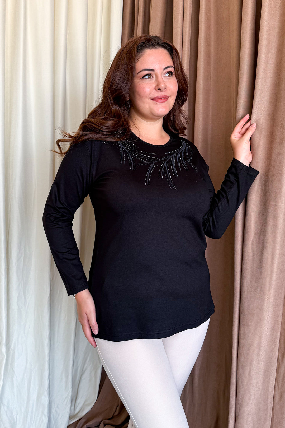 MPL Woman's Blouse with Stone Embroidery 12 - Königs Wusterhausen