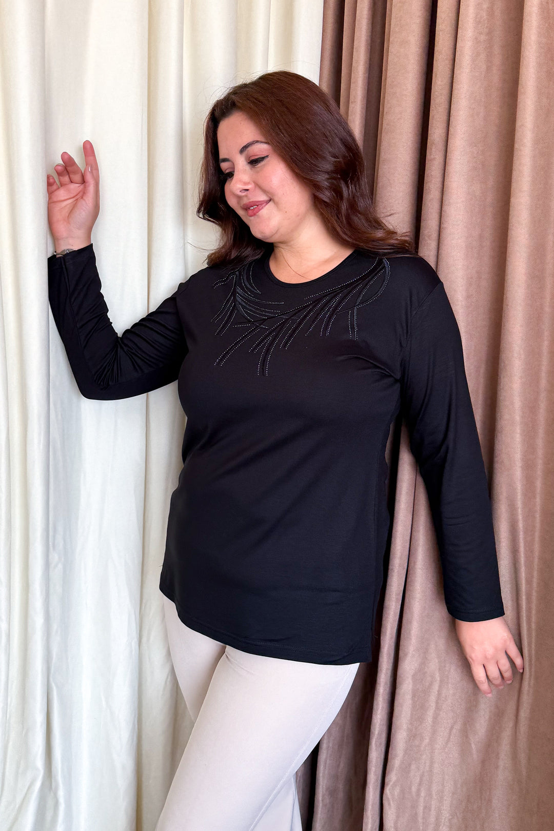 MPL Woman's Blouse with Stone Embroidery 12 - Königs Wusterhausen