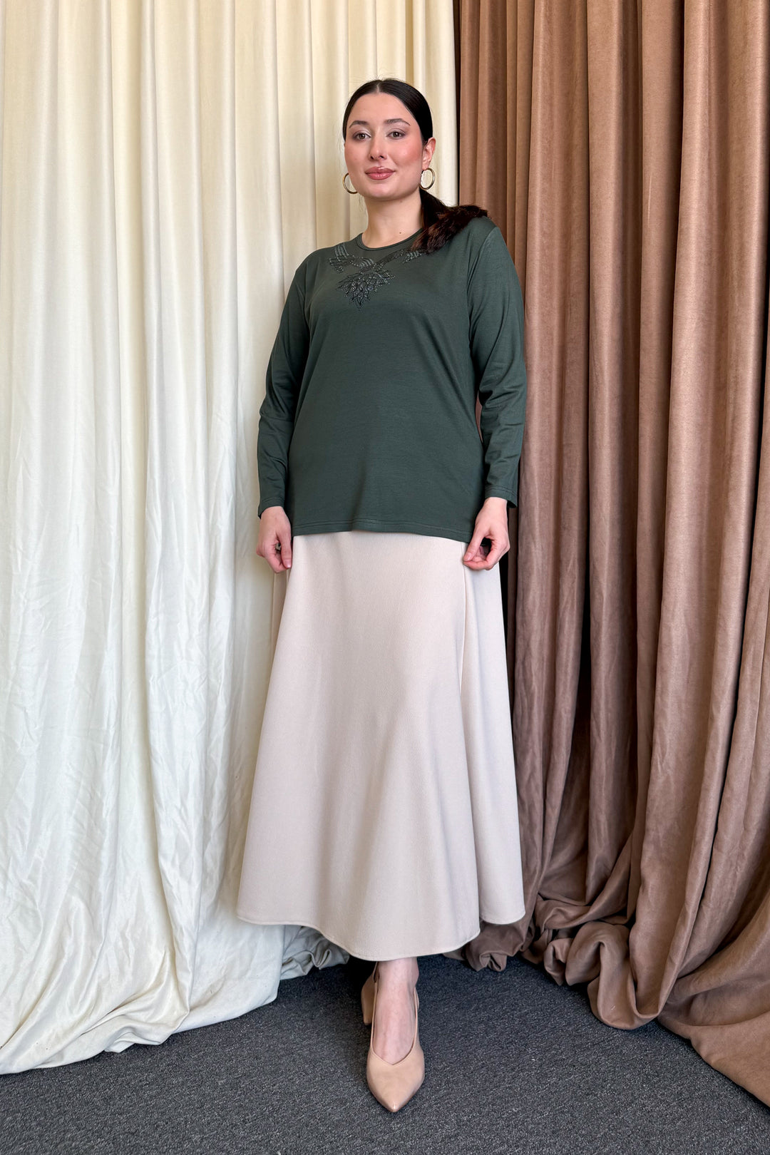 MPL Woman's Blouse with Stone Embroidery 10 - Legnano