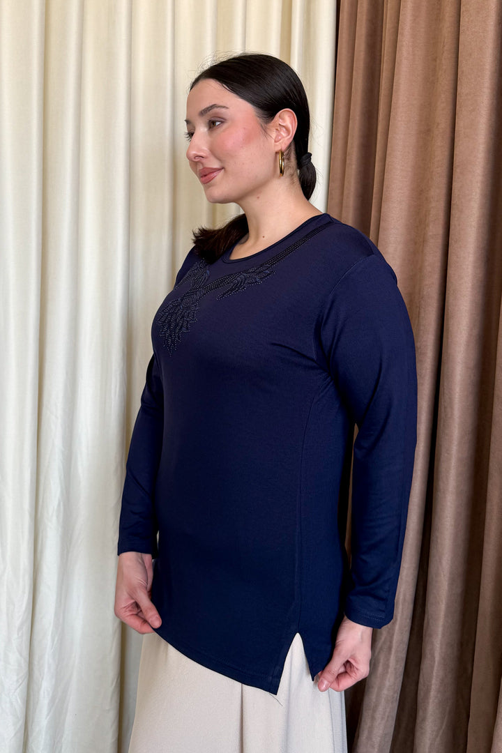MPL Woman's Blouse with Stone Embroidery 10 - Mansfield