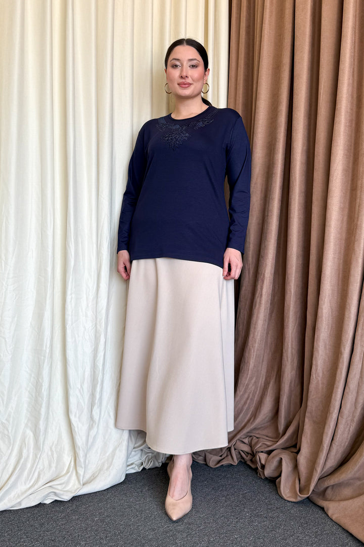 MPL Woman's Blouse with Stone Embroidery 10 - Mansfield