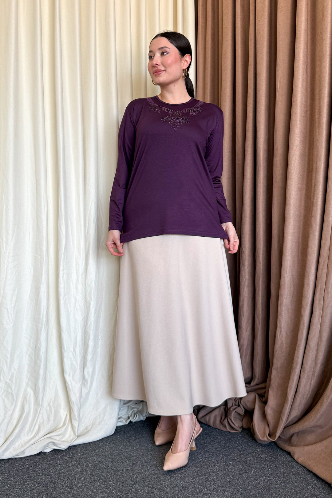 MPL Woman's Blouse with Stone Embroidery 10 - Leeds