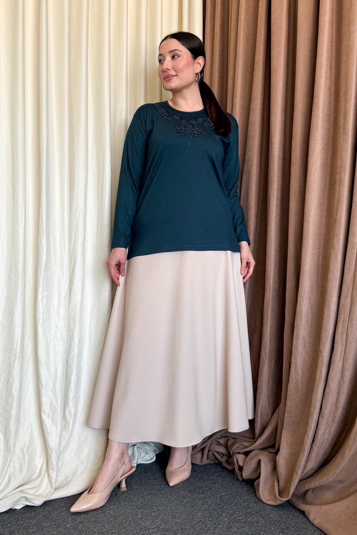 MPL Woman's Blouse with Stone Embroidery 10 - Sanlúcar de Barrameda