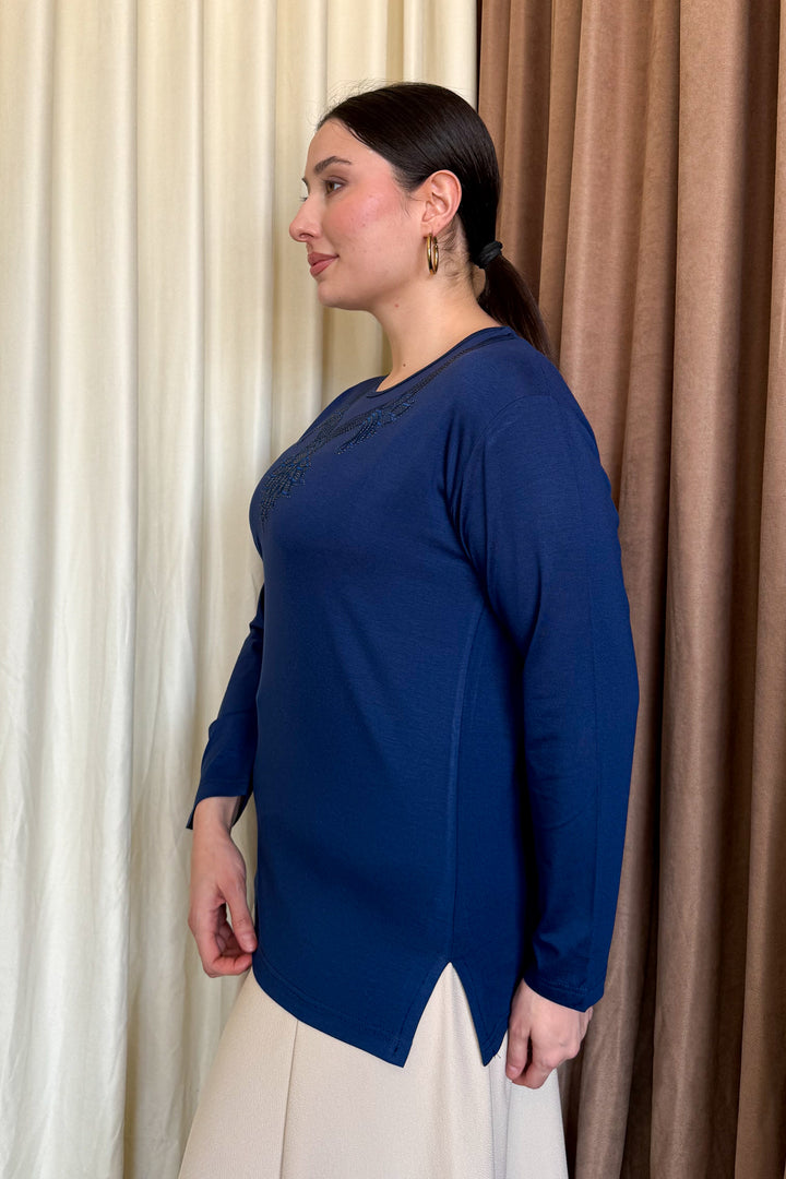 MPL Woman's Blouse with Stone Embroidery 10 - Olympia