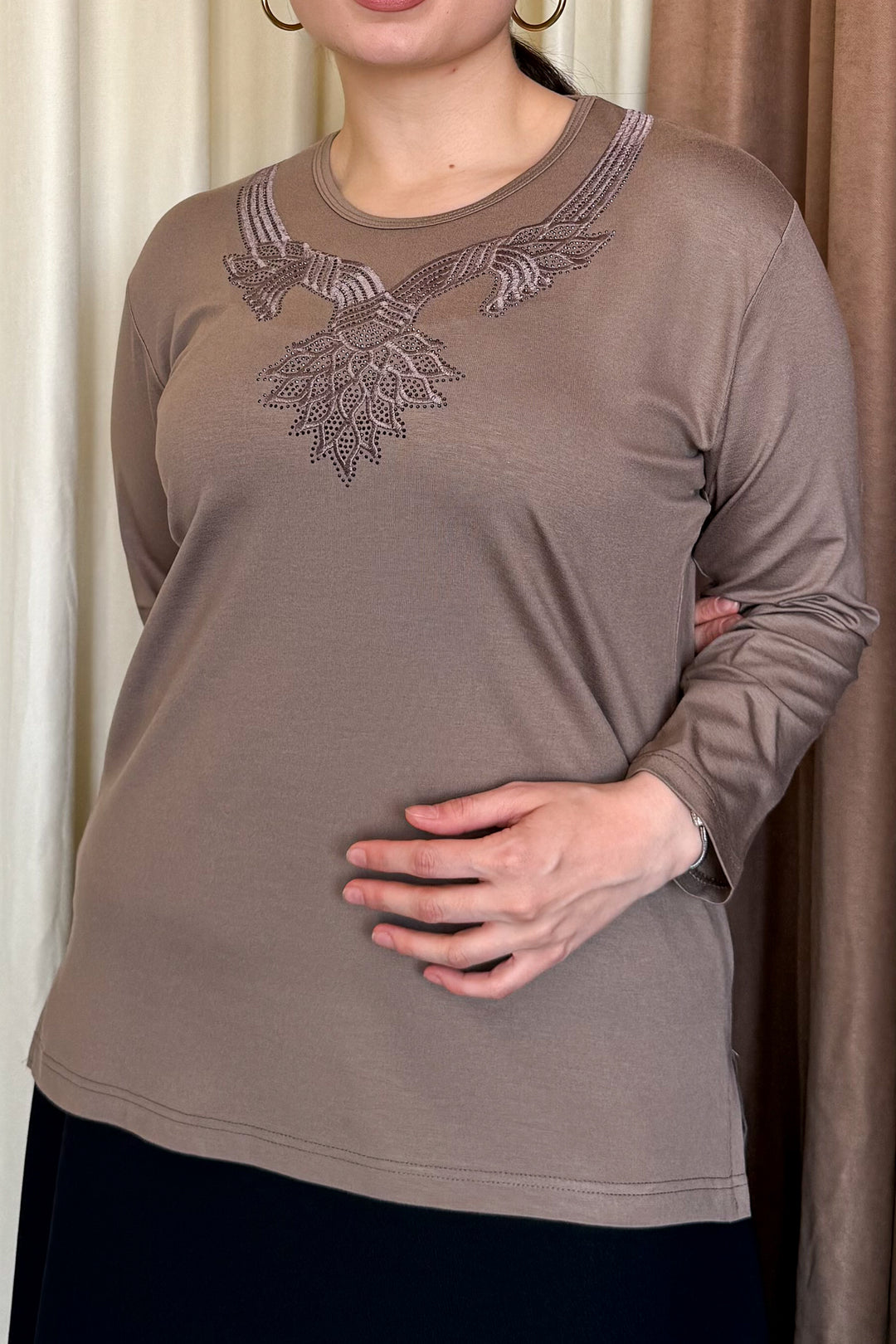 MPL Woman's Blouse with Stone Embroidery 10 - Zacatepec