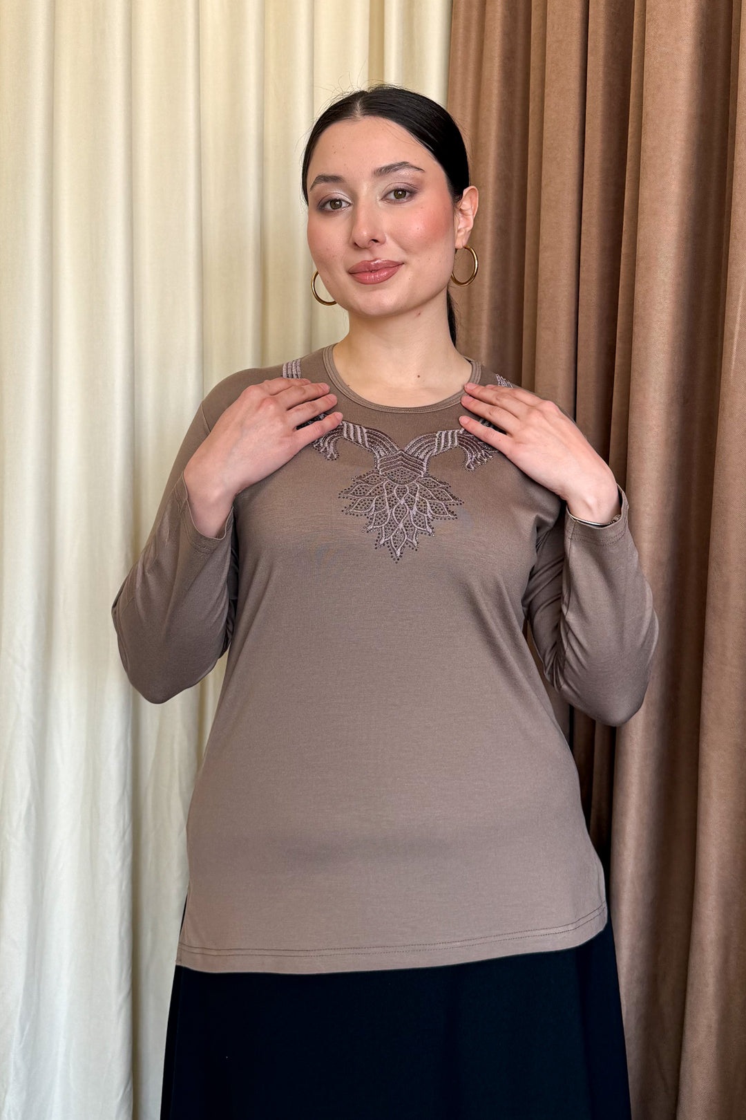 MPL Woman's Blouse with Stone Embroidery 10 - Zacatepec