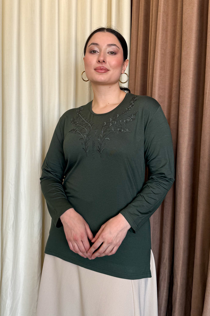 MPL Woman's Blouse with Stone Embroidery 11 - Pärnu
