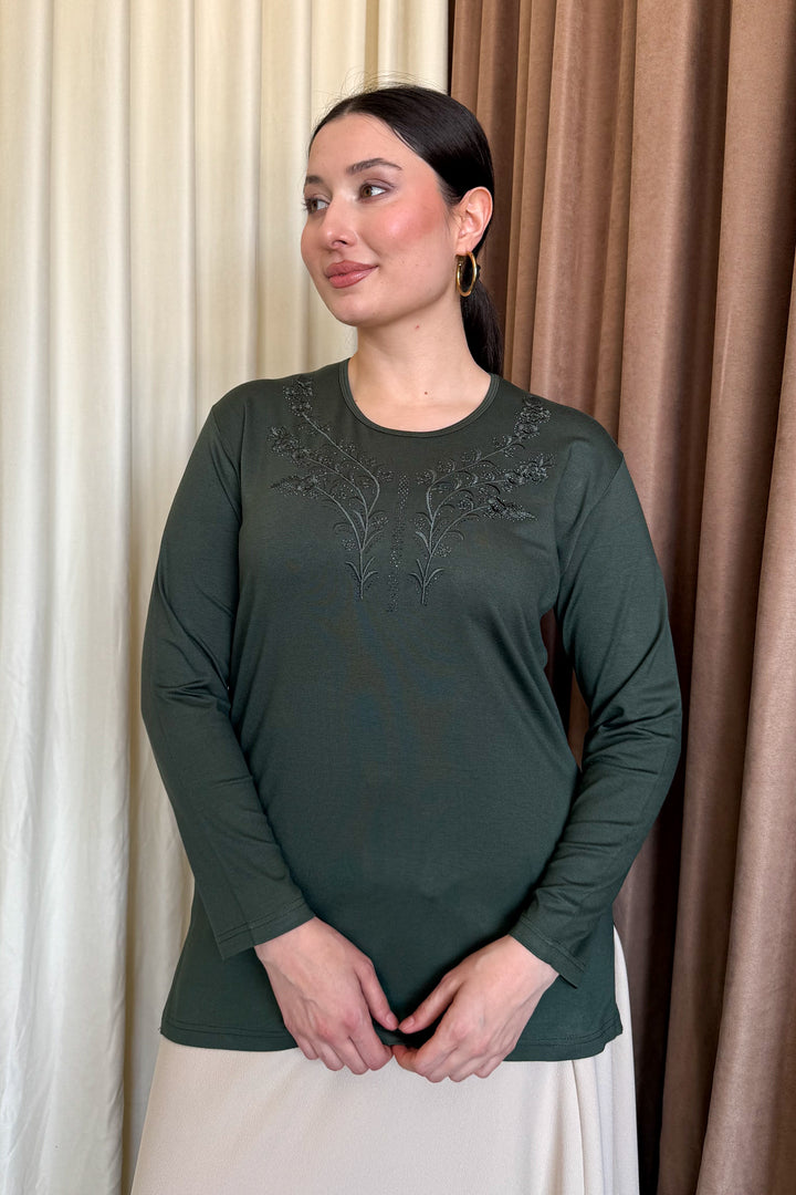 MPL Woman's Blouse with Stone Embroidery 11 - Pärnu