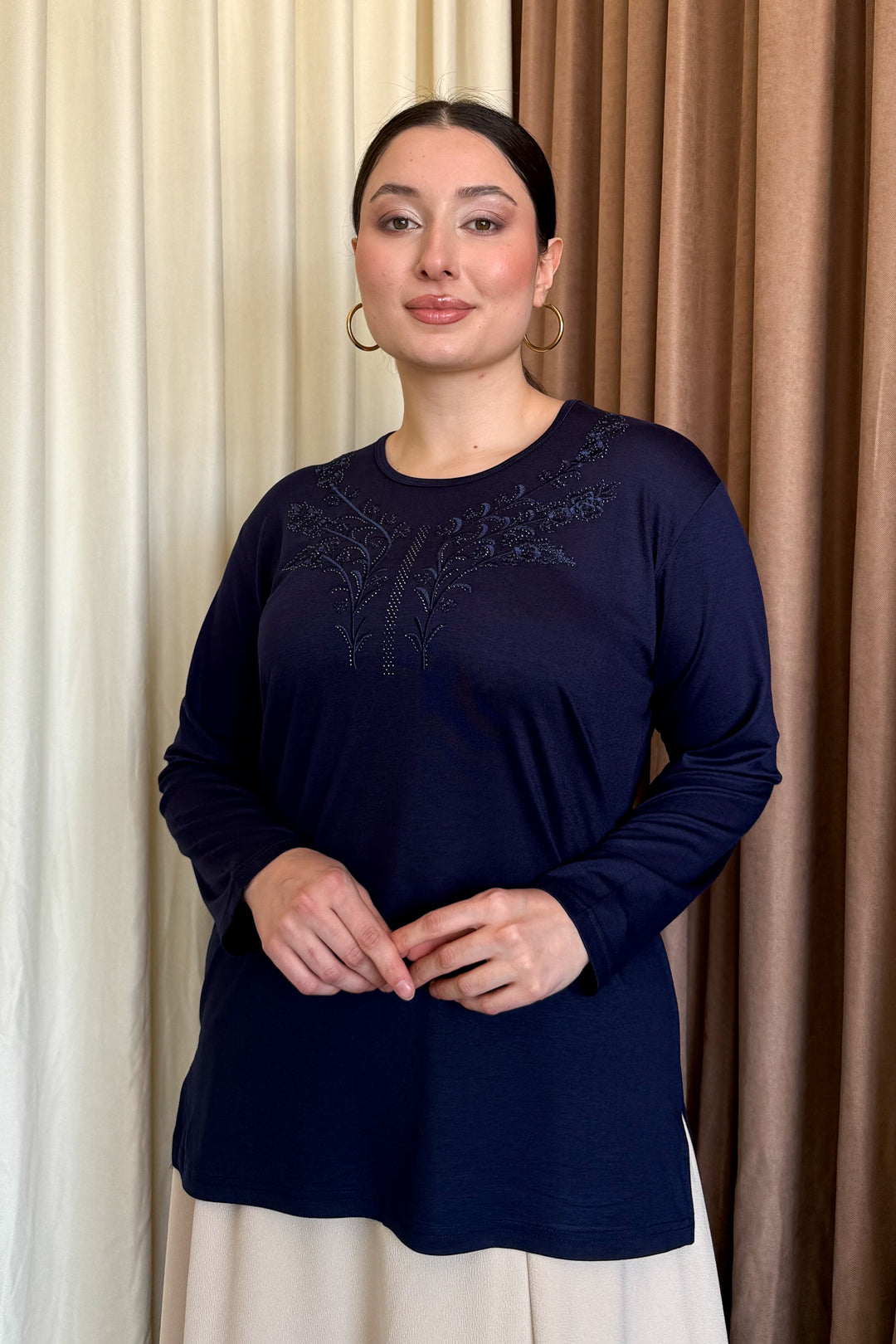 MPL Woman's Blouse with Stone Embroidery 11 - Morden