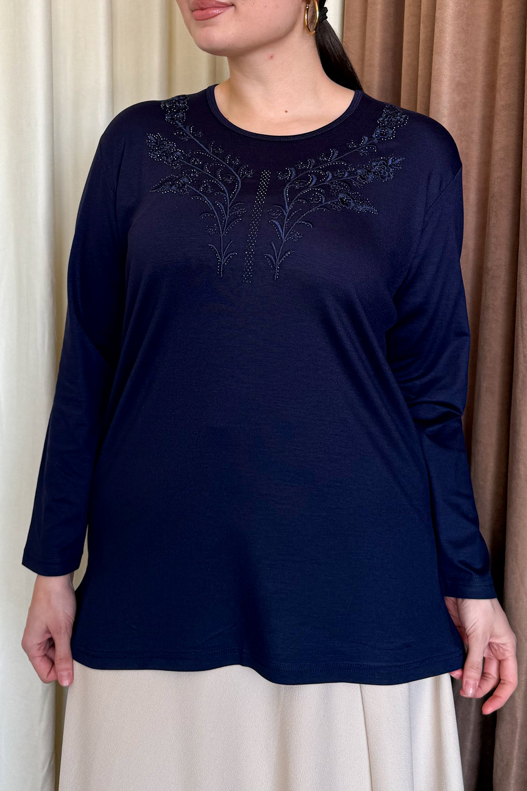 MPL Woman's Blouse with Stone Embroidery 11 - Morden