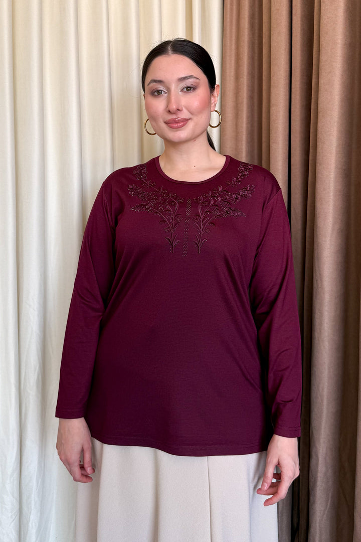 MPL Woman's Blouse with Stone Embroidery 11 - Warren