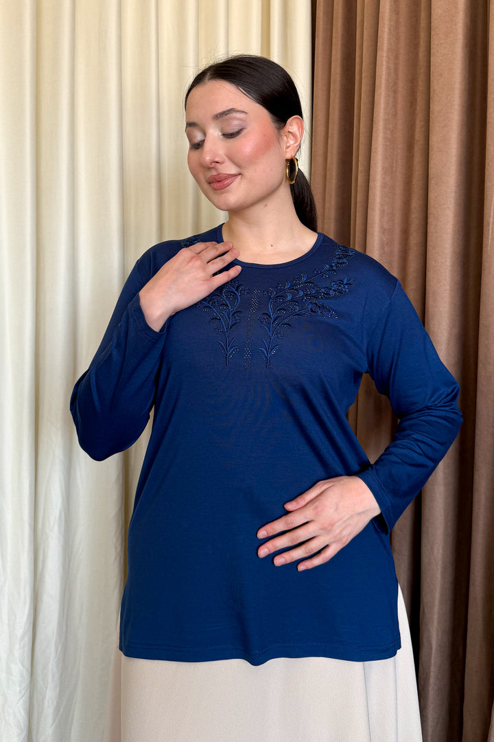 MPL Woman's Blouse with Stone Embroidery 11 - Cuautla