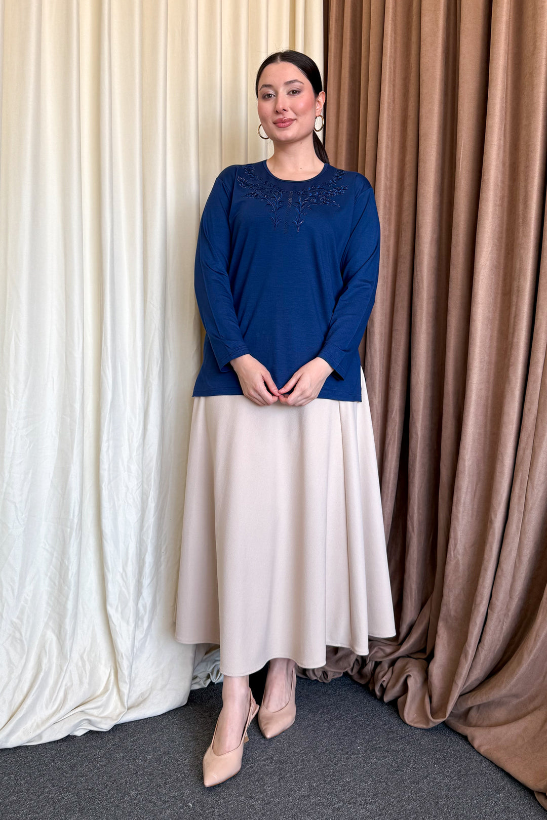 MPL Woman's Blouse with Stone Embroidery 11 - Cuautla