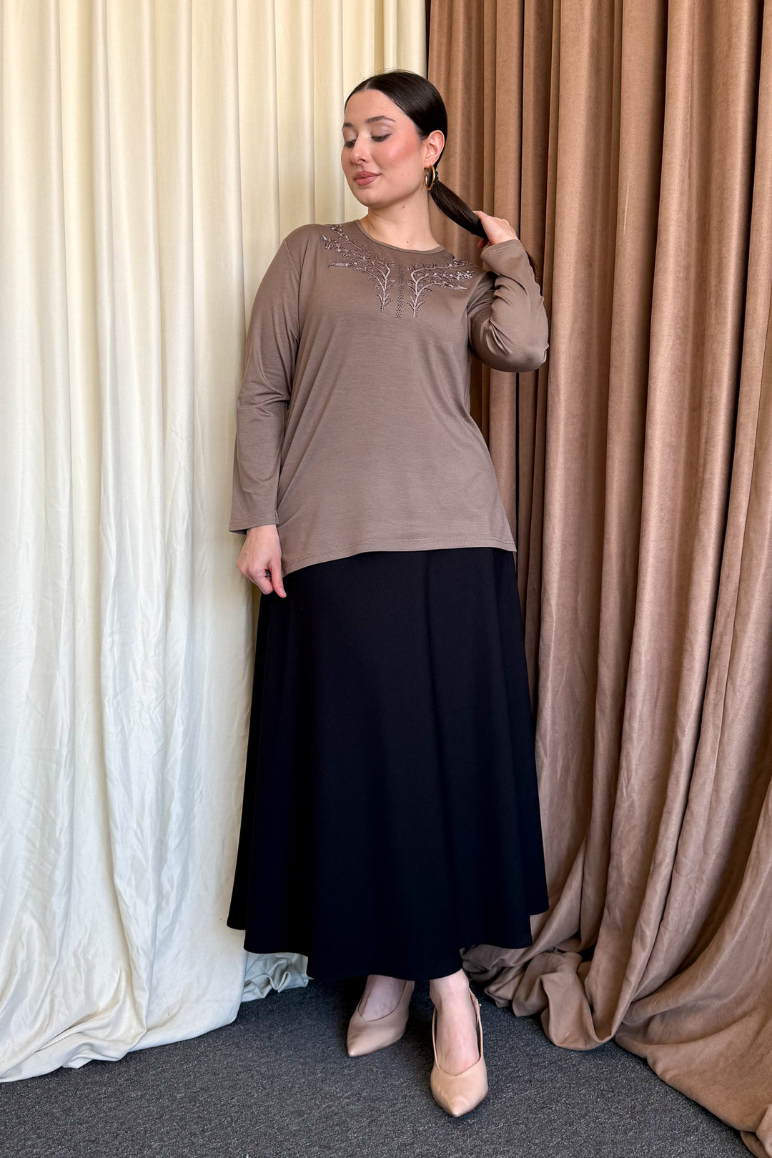 MPL Woman's Blouse with Stone Embroidery 11 - Bitterfeld