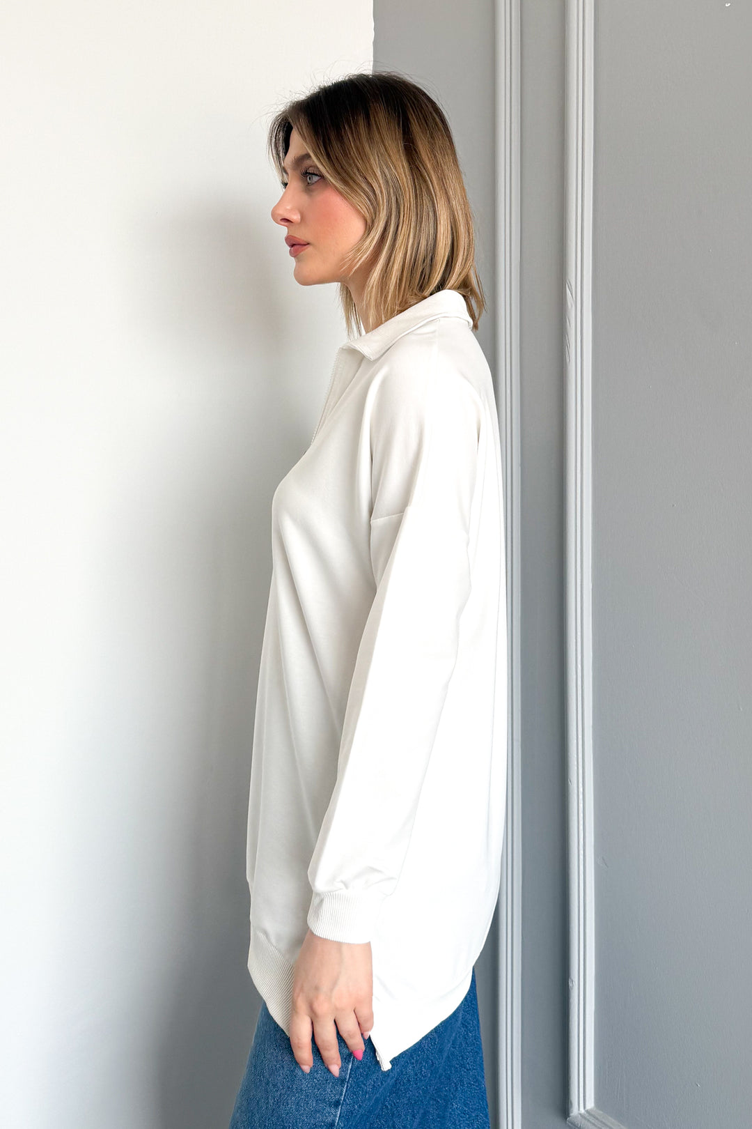 MPL Women's Polo Neck Zippered Tunic 6059 - Somerville