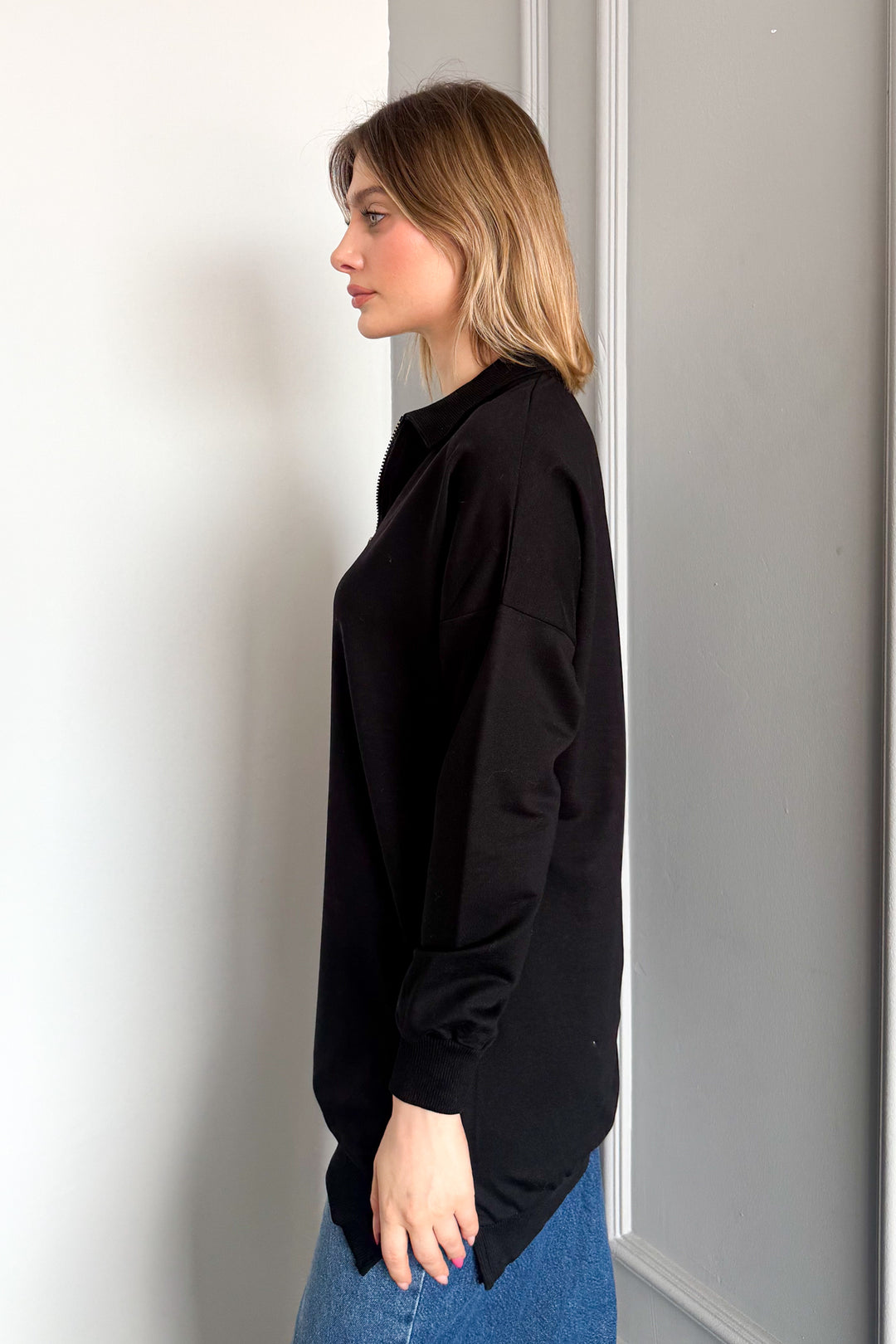 MPL Women's Polo Neck Zippered Tunic 6059 - Alexandroúpoli