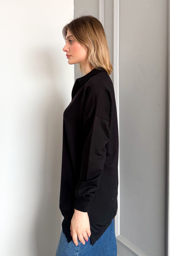 MPL Women's Polo Neck Zippered Tunic 6059 - Alexandroúpoli