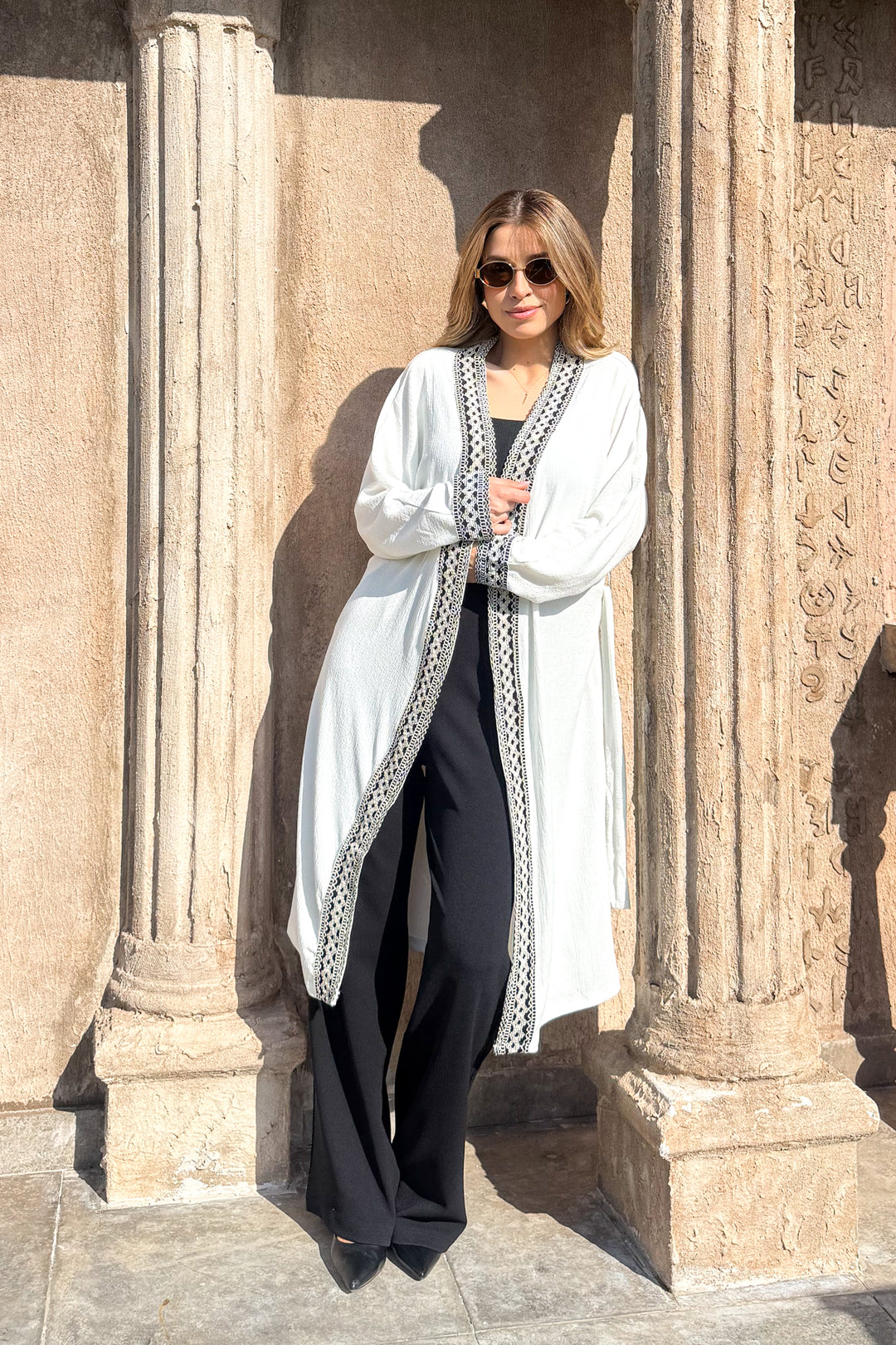 MPL Woman Rachel Belted Long Coat 6206 - Minsk
