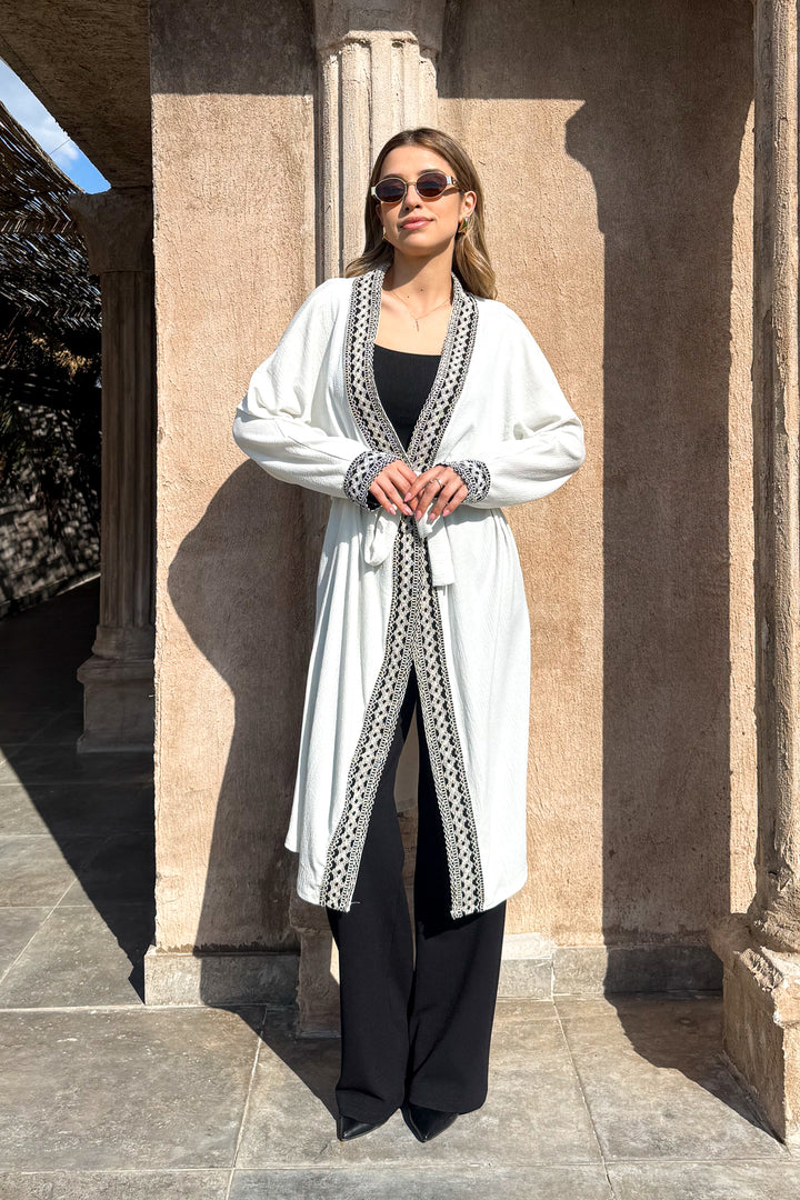 MPL Woman Rachel Belted Long Coat 6206 - Minsk
