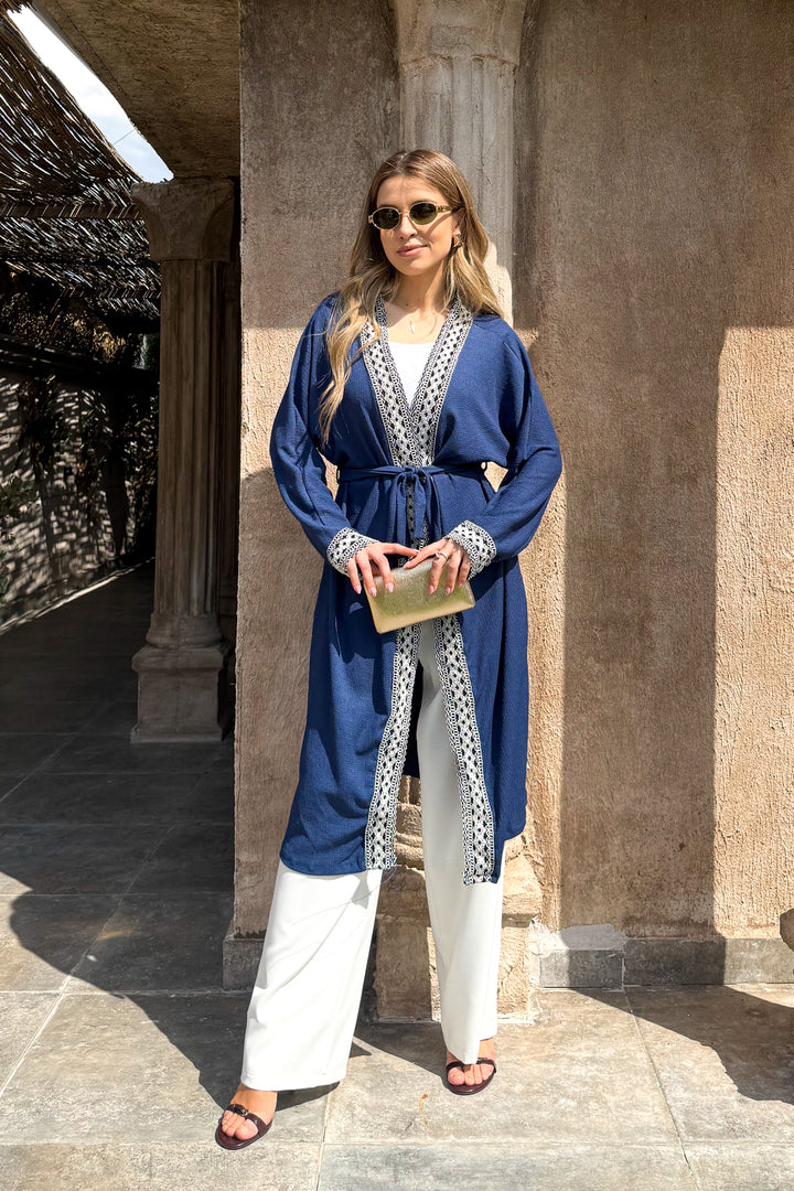 MPL Woman Rachel Belted Long Coat 6206 - Montesilvano