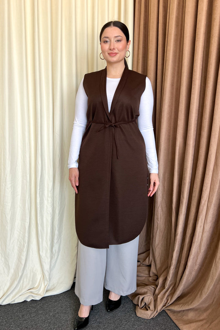 MPL Women's Buttoned B.B Ottoman Vest 7523 - Richmond