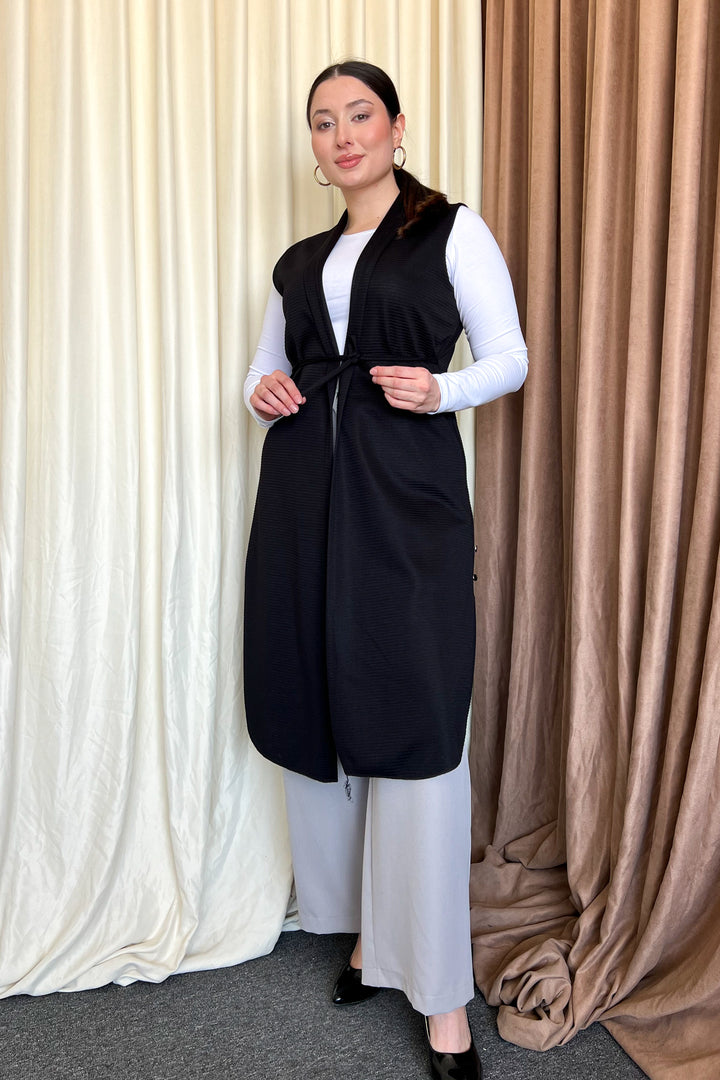 MPL Women's Buttoned B.B Ottoman Vest 7523 - Hueyapan de Ocampo