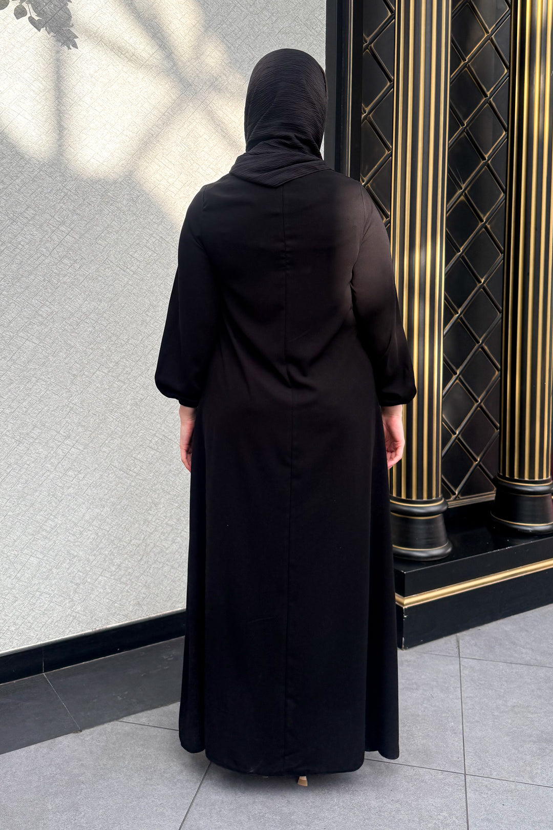 MPL Women's Plus Size Zippered Abaya 7529 - Sault Ste. Marie