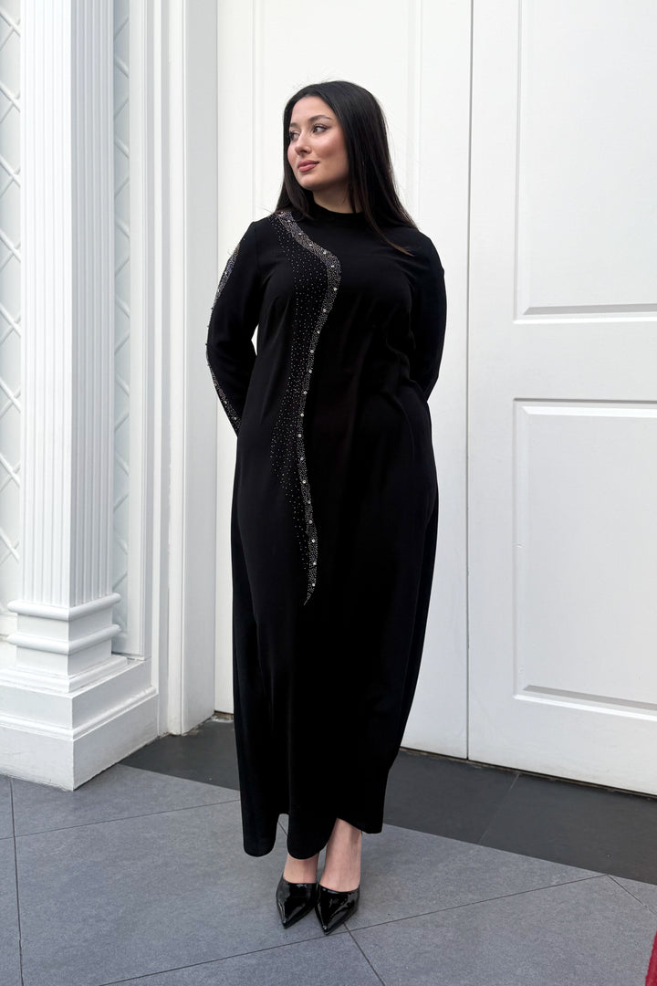 MPL Women's Plus Size Stone-Embellished Evening Dress 7530 - Papenburg