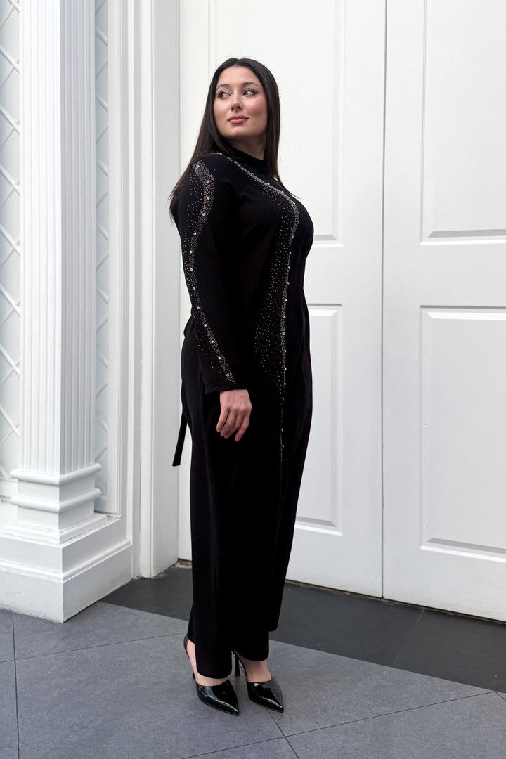 MPL Women's Plus Size Stone-Embellished Evening Dress 7530 - Papenburg