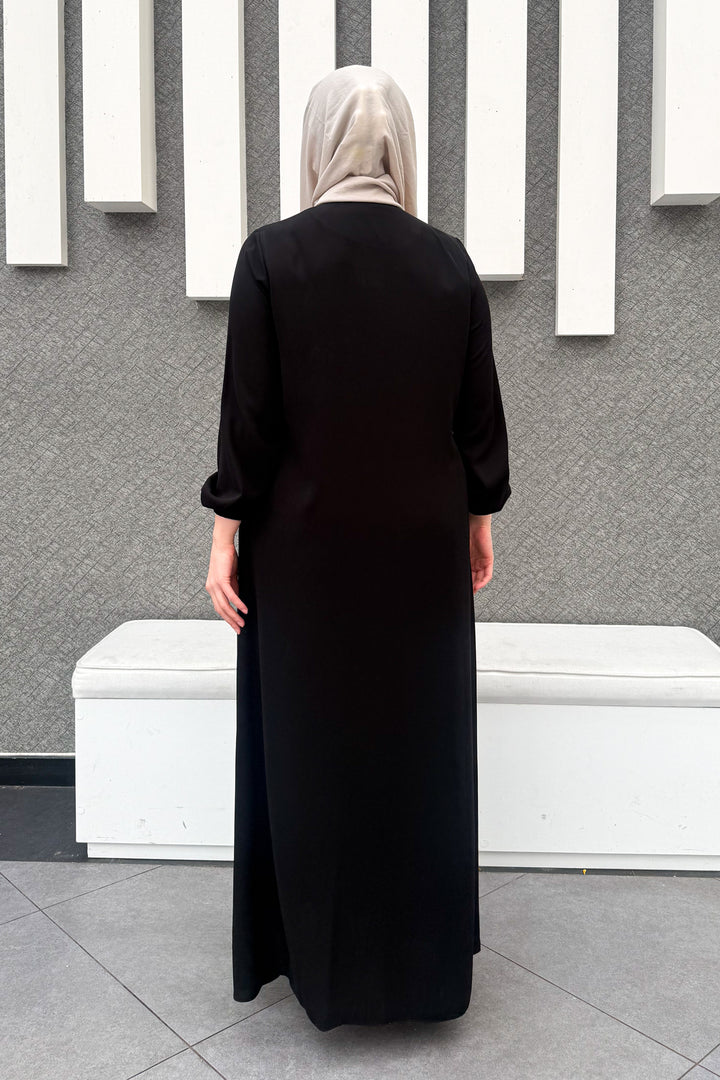 MPL Women's Plus Size Zippered Abaya 7536 - Columbia