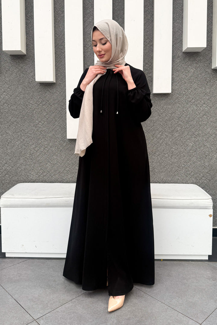 MPL Women's Plus Size Zippered Abaya 7536 - Columbia