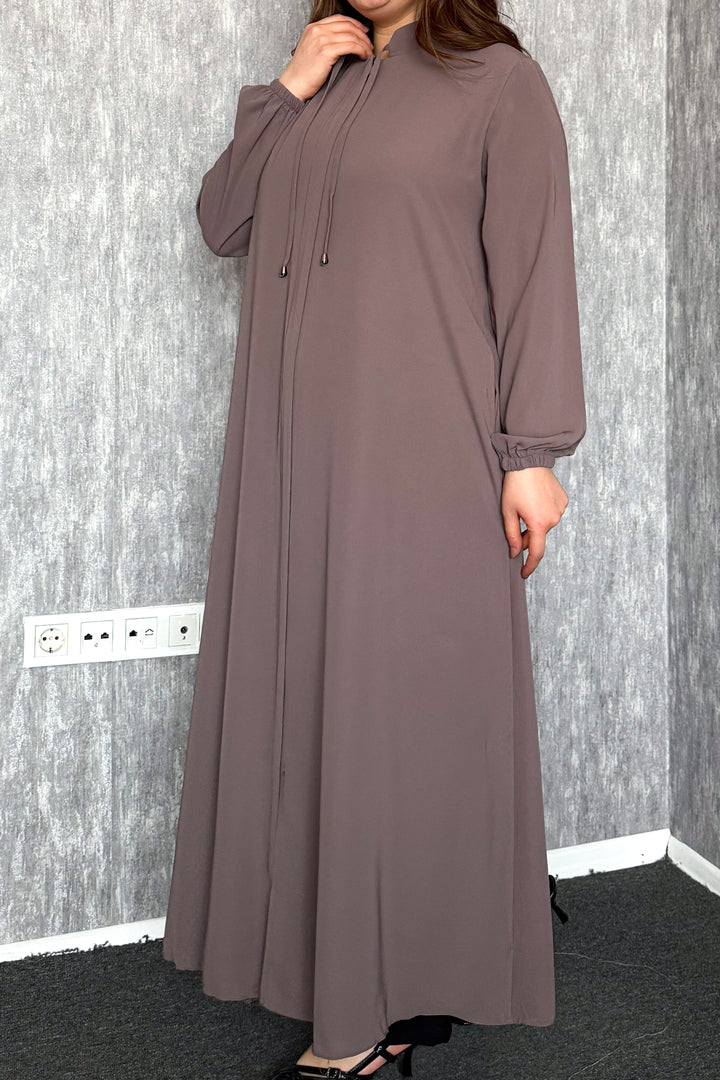 MPL Women's Plus Size Zippered Abaya 7536 - Helmond