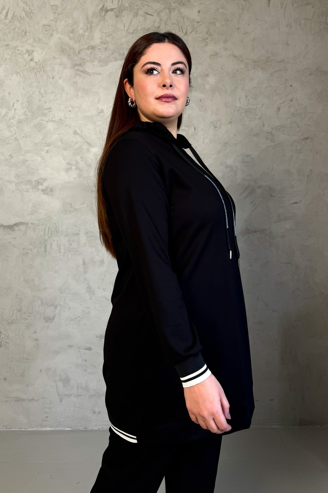 MPL Women's Hooded Ribbed Set 7540 - New Braunfels