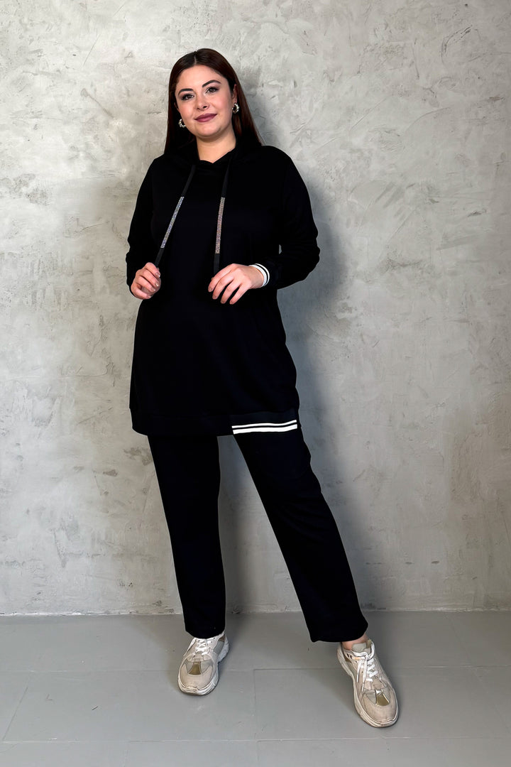 MPL Women's Hooded Ribbed Set 7540 - New Braunfels